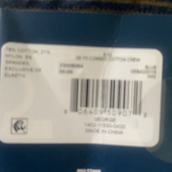 Men’s socks shoes size 6 to 12. 3 pair Blue tan - Picture 3 of 3